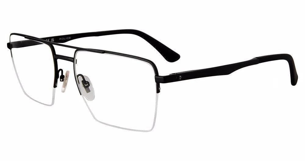 Police VPLG71 Eyeglasses - LIGHT GOLD 08FE - view 3